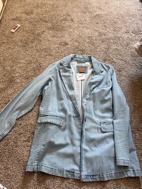 American Eagle Denim Jacket Blazer
